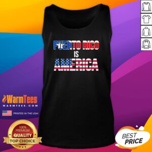 Official Meacham Puerto Rico Is America Tank-Top