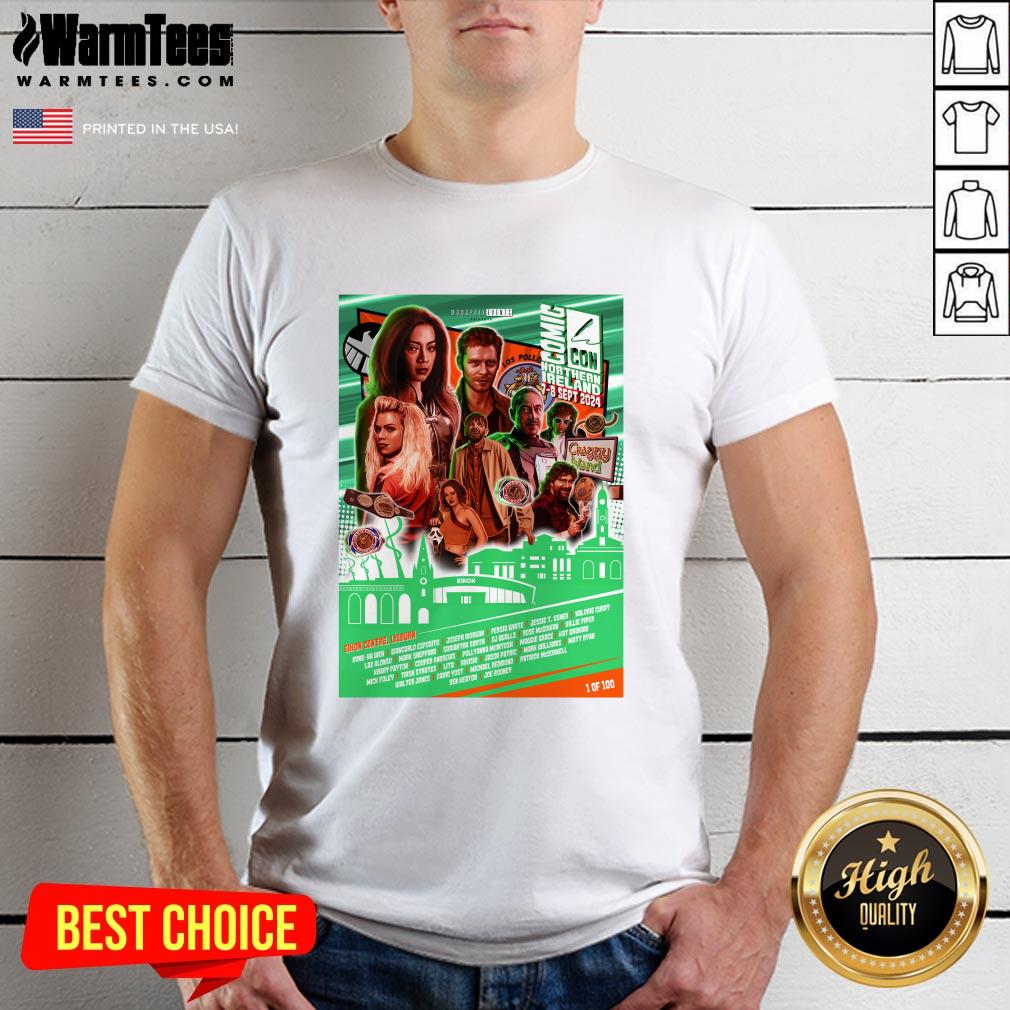 Official Northern Ireland Comic Con Sept 2024 T-Shirt