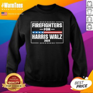 Official Paul A Szypula Firefighters For Harris Walz 2024 Sweatshirt