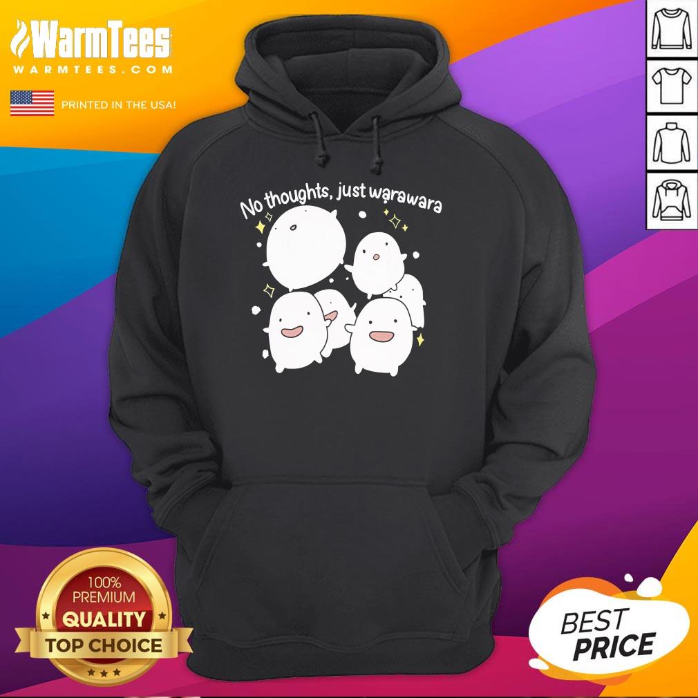 Official The Boy And The Heron No Thoughts Just Warawara Hoodie
