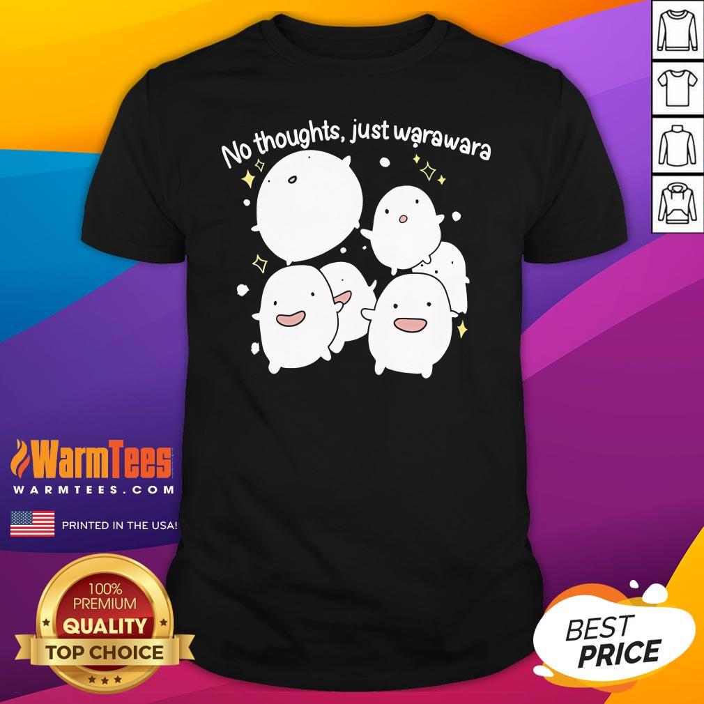 Official The Boy And The Heron No Thoughts Just Warawara T-Shirt