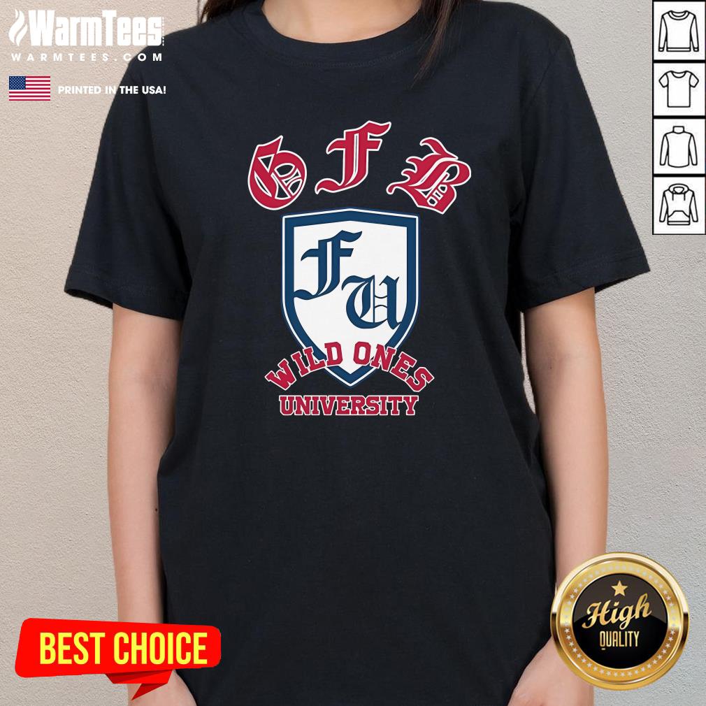 Official Wild Ones University Ladies-Tee