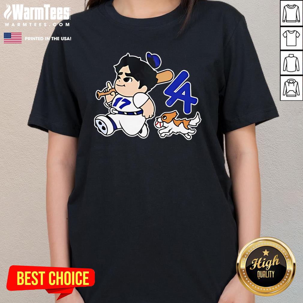 Original Chunky La Baseball Baby 17 Fleece Ladies-Tee
