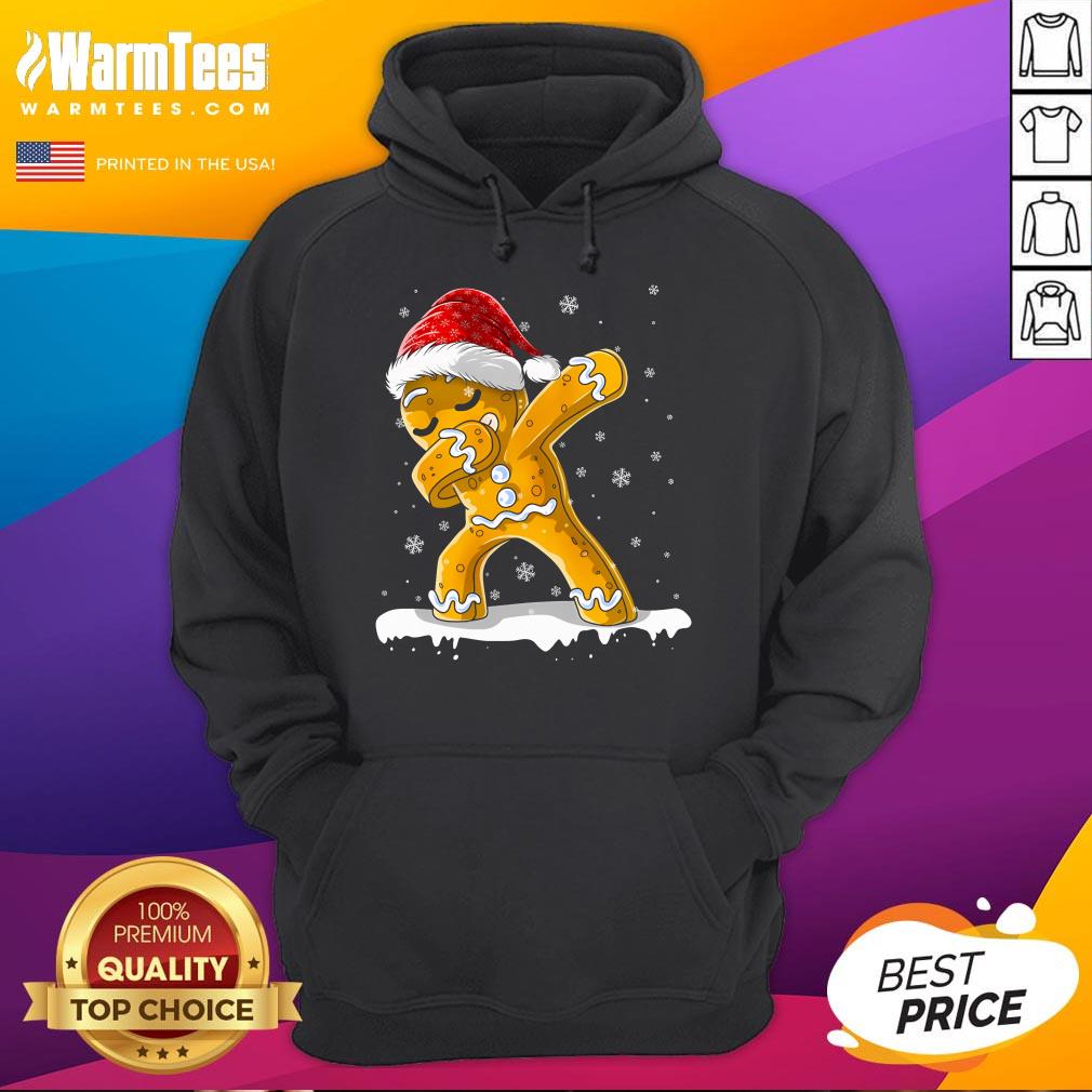 Original Dabbing Gingerbread Man Dab Christmas Biscuit Hoodie