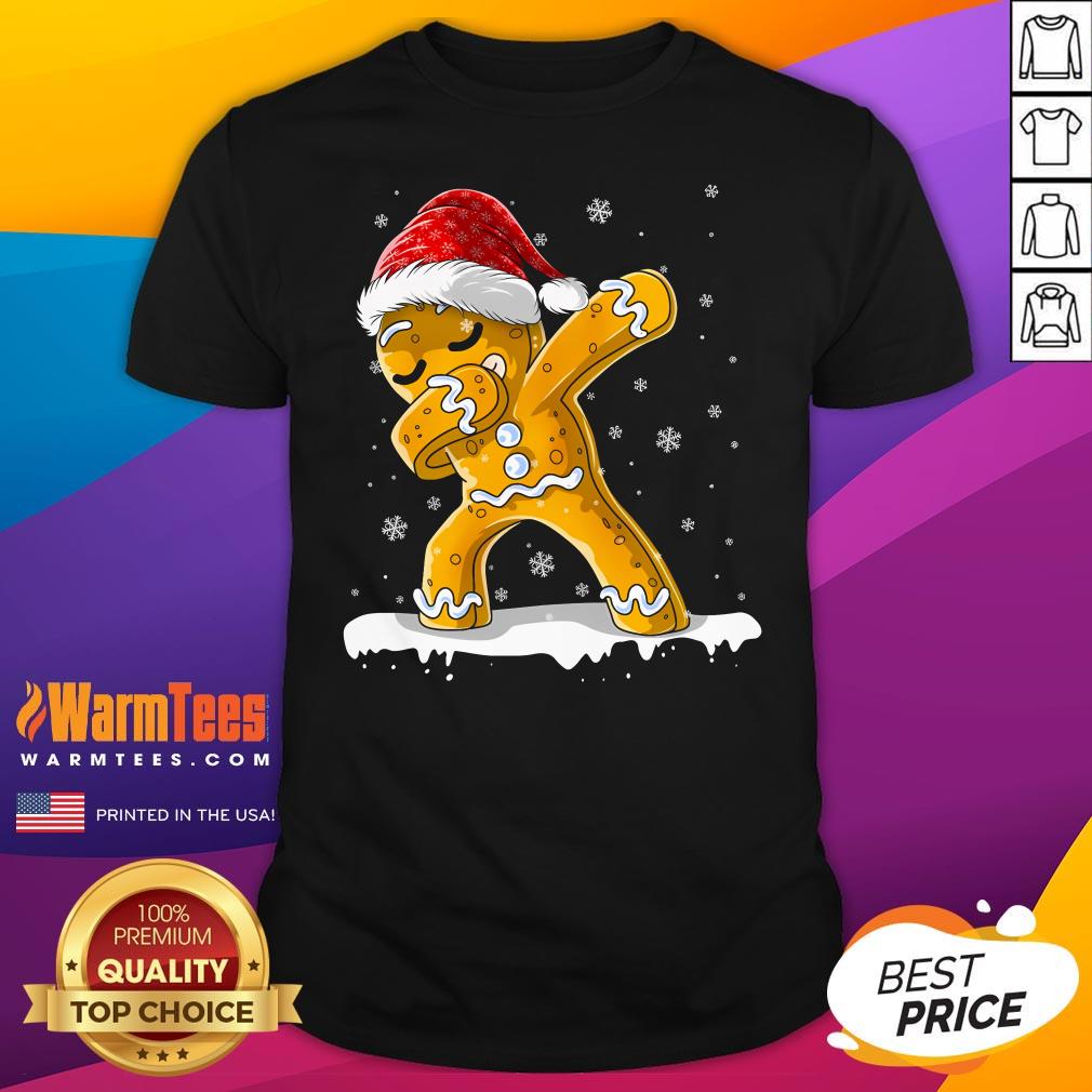 Original Dabbing Gingerbread Man Dab Christmas Biscuit T-Shirt