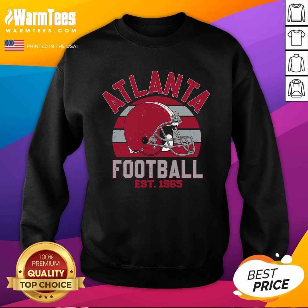 Premium Atlanta Football Est 1965 Team Supporter Sweatshirt
