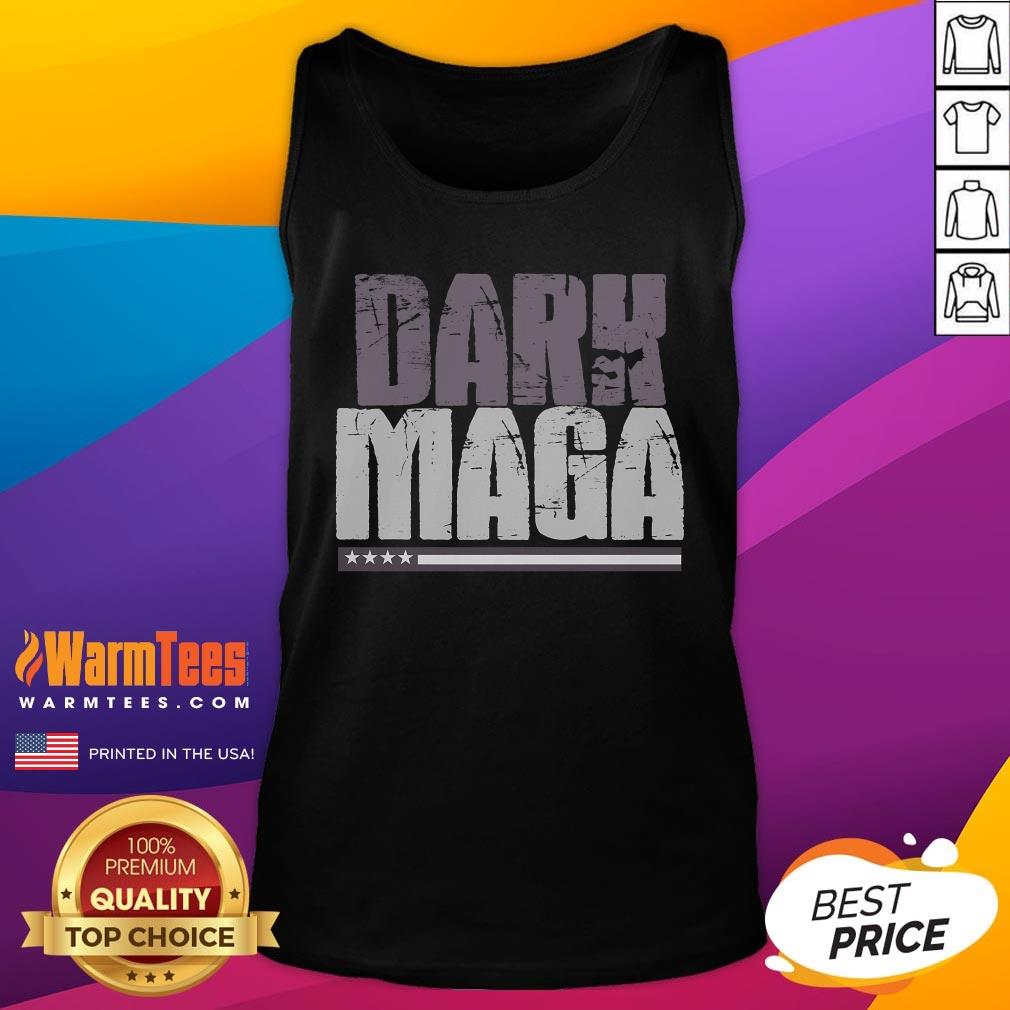 Premium Dark Maga Donald Trump Tank-Top