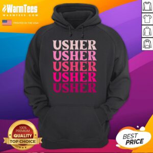 Premium Pretty Usher Name Hoodie