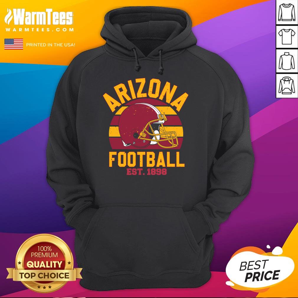 Top Arizona Football Team Supporter Est 1898 Hoodie