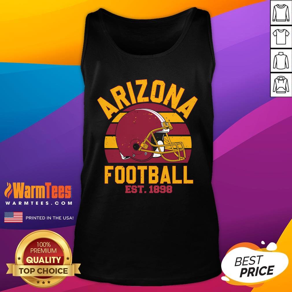 Top Arizona Football Team Supporter Est 1898 Tank-Top