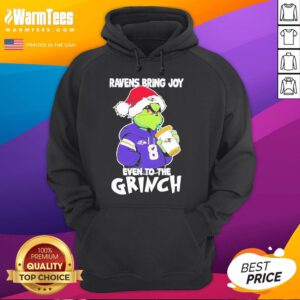 Top Baltimore Ravens Bring Joy Even To The Grinch Christmas 2024 Hoodie
