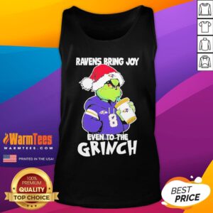 Top Baltimore Ravens Bring Joy Even To The Grinch Christmas 2024 Tank-Top