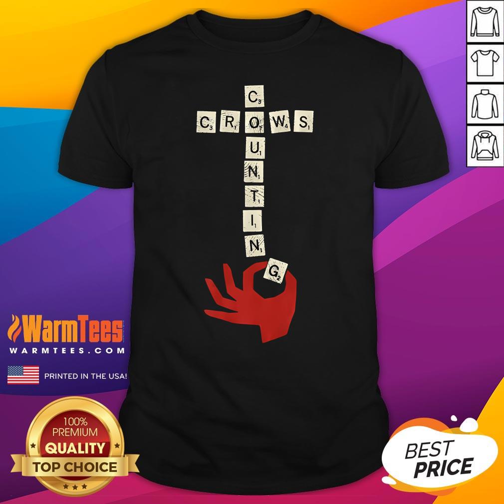 Top Crows Counting Scrabble T-Shirt