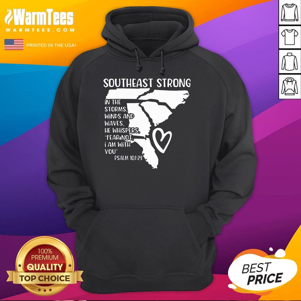 Top Hurricane Strong Southeast Strong Pray For North Carolina Hoodie