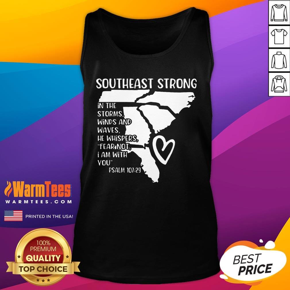 Top Hurricane Strong Southeast Strong Pray For North Carolina Tank-Top