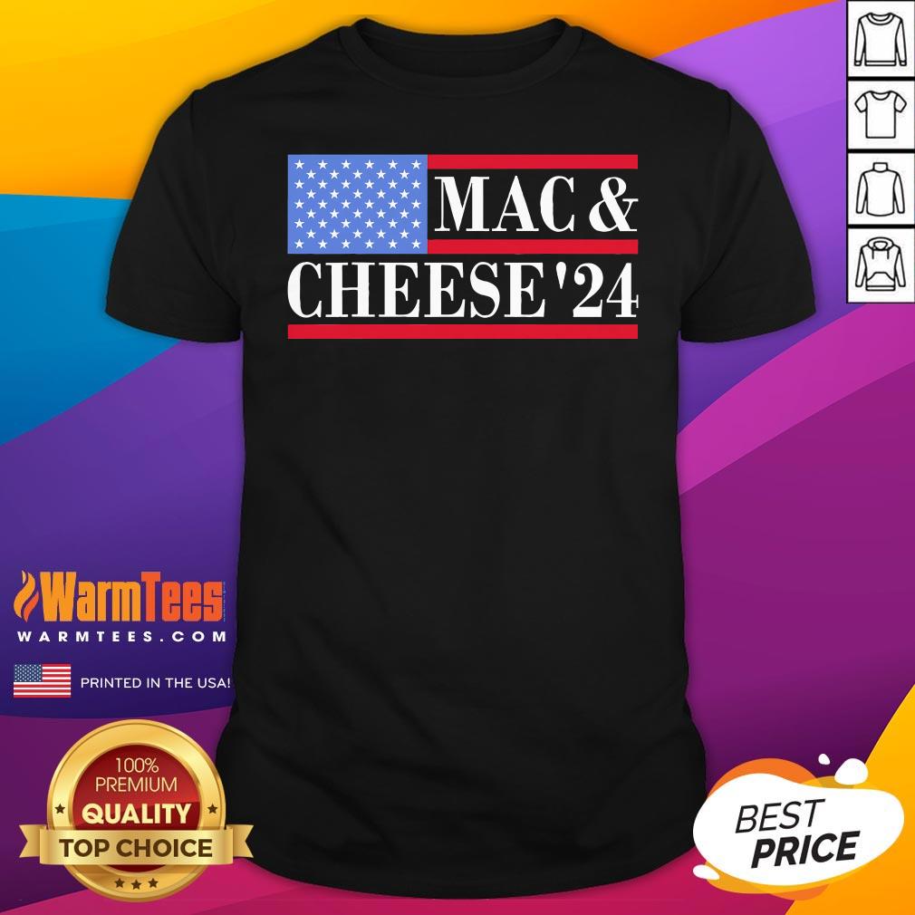 Top Mac And Cheese USA Presidential Election T-Shirt