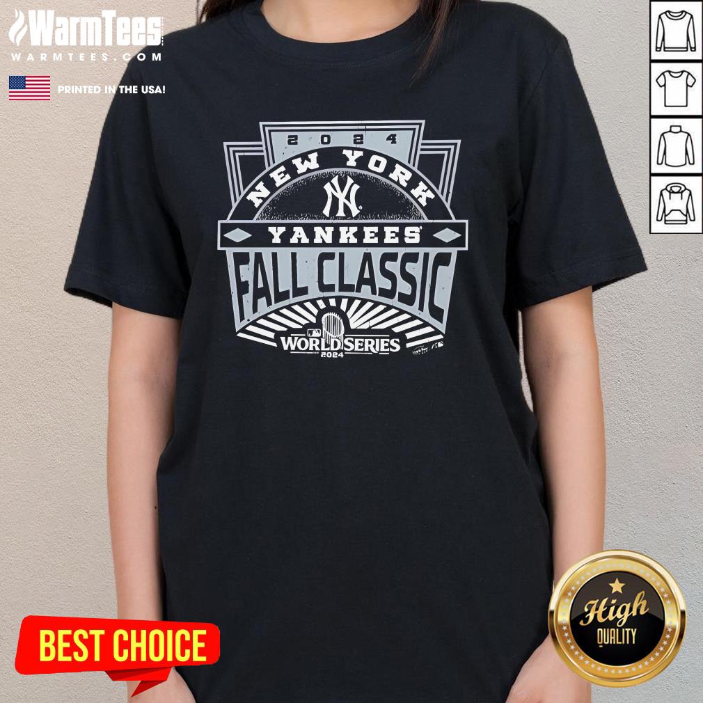 Top New York Yankees World Series MLB 2024 Ladies-Tee