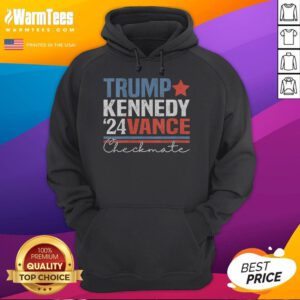 Top Trump Vance Kennedy Checkmate 2024 Election Republican Hoodie