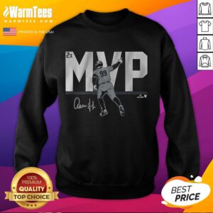 Awesome Aaron Judge MVP sweatshirt featuring bold graphics celebrating the baseball star's outstanding achievements.