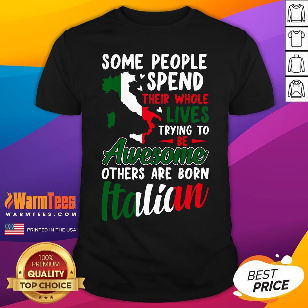 Awesome Italian Italy Roots T-Shirt