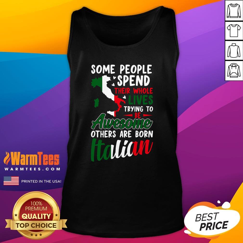 Awesome Italian Italy Roots Tank-Top