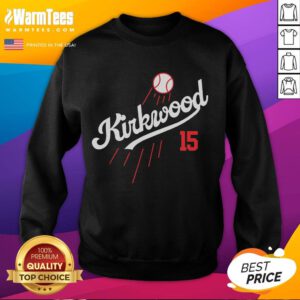 Awesome Kirkwood Baseball Retro Sweatshirt featuring vintage design and vibrant colors, perfect for fans and casual wear.