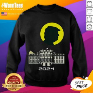 Awesome Trump Signal 2024 Sweatshirt featuring bold graphics and a cozy design perfect for supporters of Trump.