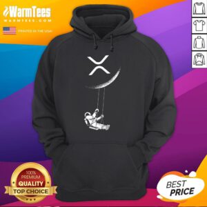Awesome Xrp Moon Merch Cryptocurrency Crypto Currency Merchandise Hoodie