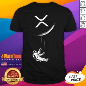 Awesome Xrp Moon Merch Cryptocurrency Crypto Currency Merchandise T-Shirt