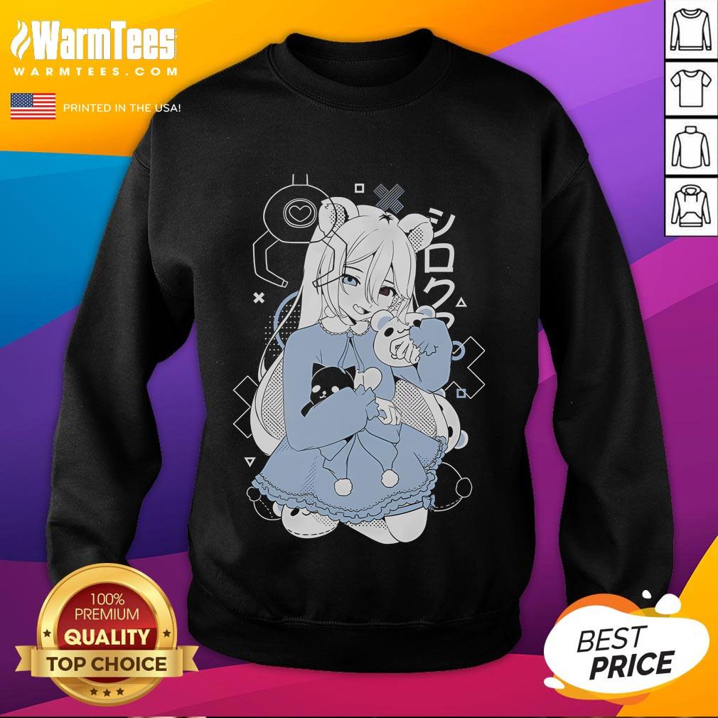 Cute Fuufie Claw Machine Sweatshirt featuring colorful graphics of a claw machine and adorable plush toys.