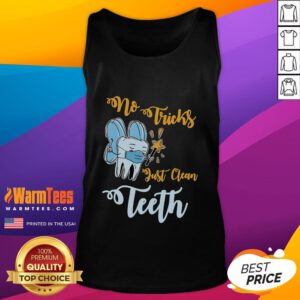 Adorable yet spooky dentist-themed Halloween tank top featuring a cute, scary design perfect for Halloween festivities.