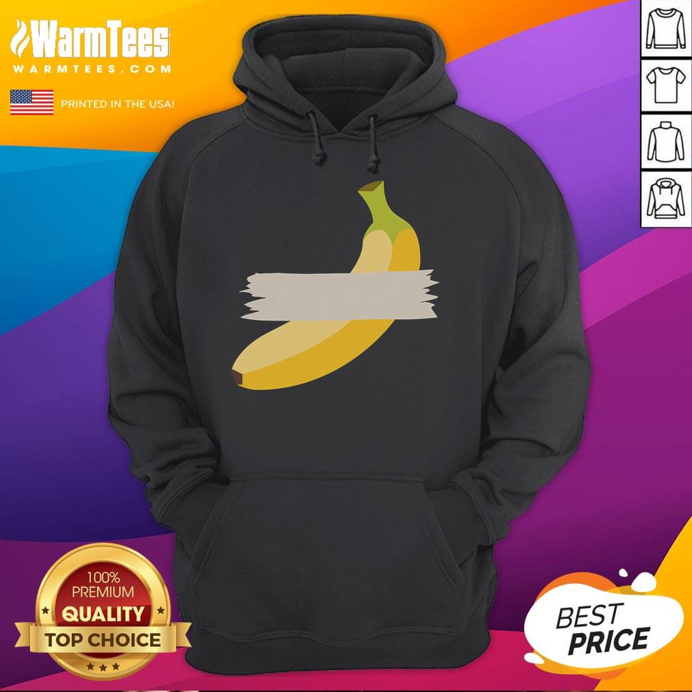 Funny censored banana hoodie with playful design, perfect for humor lovers and casual wear enthusiasts.