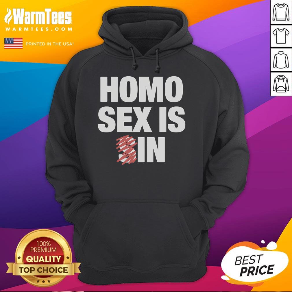Funny homo sex hoodie featuring a playful design that celebrates LGBTQ+ humor and pride in a vibrant color scheme.