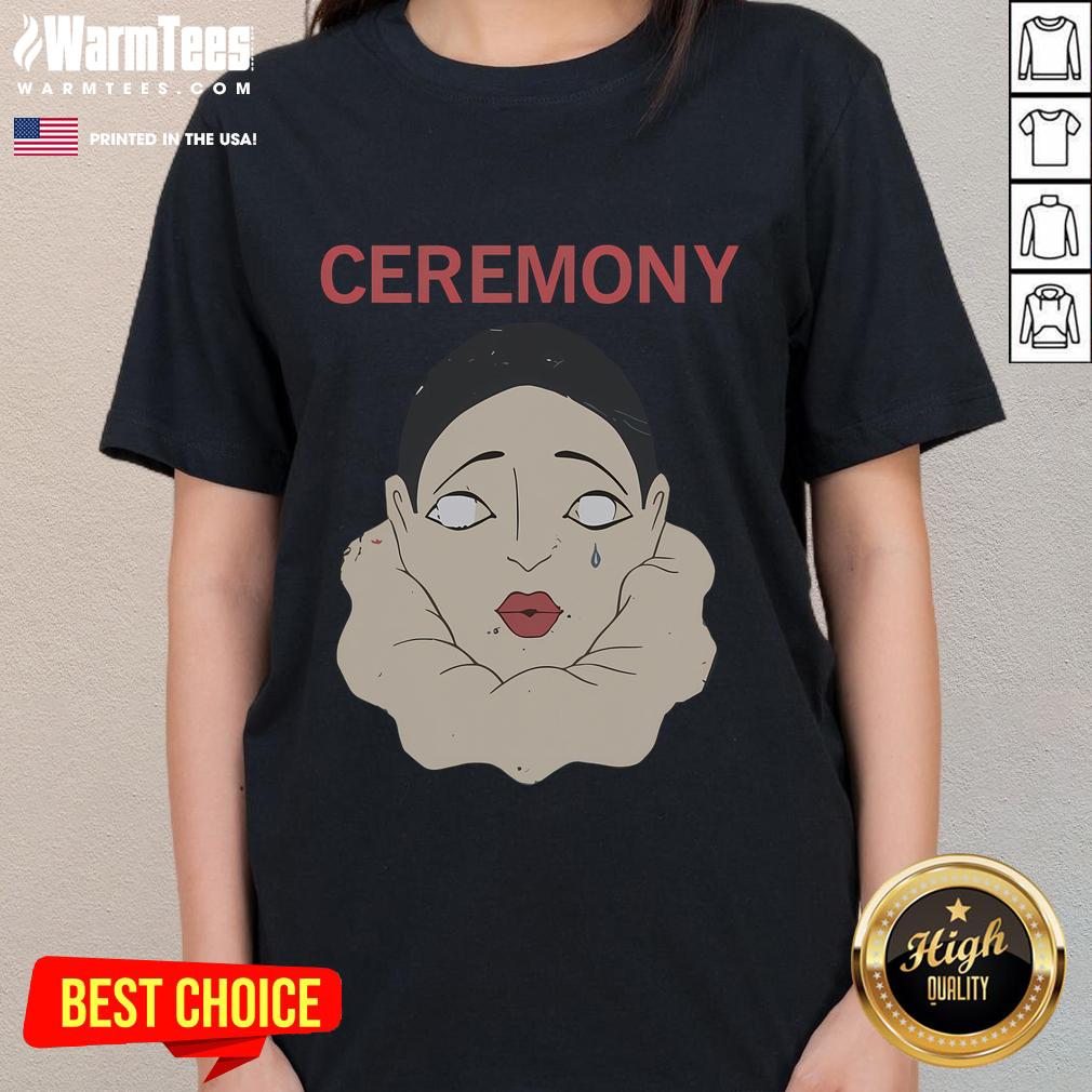 Good Ceremony A Single Tear Ladies Tee showcasing a stylish design for women, perfect for casual wear and special occasions.