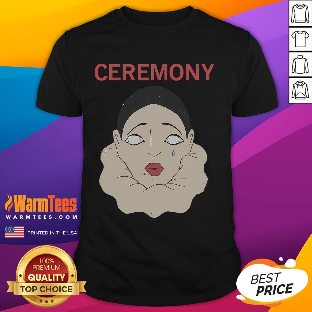 Good Ceremony A Single Tear T-Shirt featuring a unique design, perfect for fans of emotional and artistic apparel.