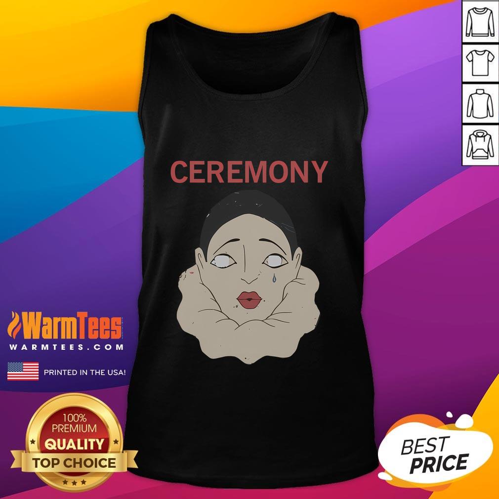Good Ceremony A Single Tear Tank Top featuring a stylish design perfect for casual wear and emotional events.