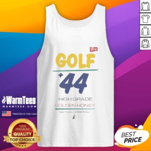 Good Golf Wang Lewis Hamilton 44 Golden Honey Tank Top featuring a stylish design perfect for golf enthusiasts.