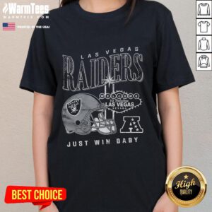 Good Rachel Crosby X Las Vegas Raiders NFL Welcome to Vegas ladies tee featuring stylish design and team logo.