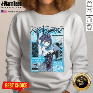 Hot Ride On Time Ouro Kronii Hololive sweatshirt featuring vibrant design and cozy fit for fans of VTubers.