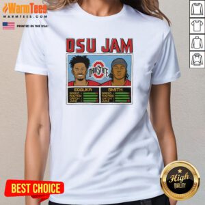 Official OSU Jam Egbuka And Smith Ladies-Tee