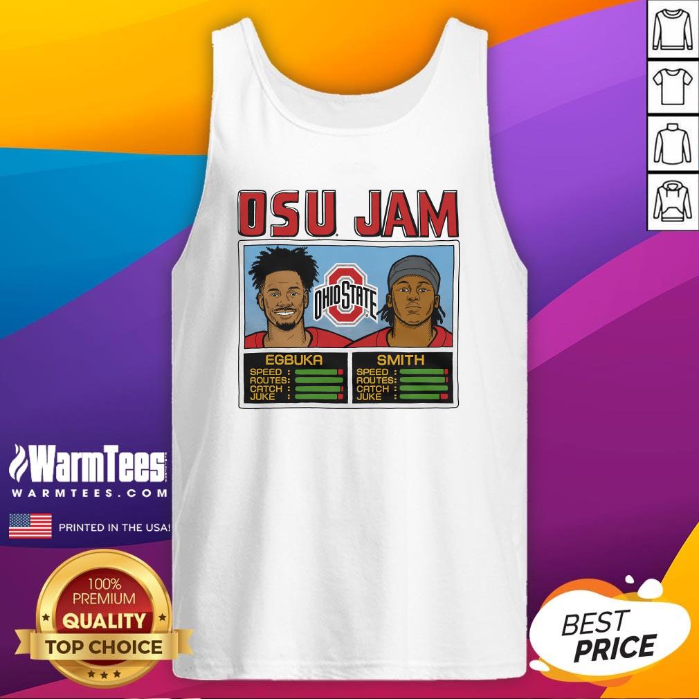 Official OSU Jam Egbuka And Smith Tank-Top