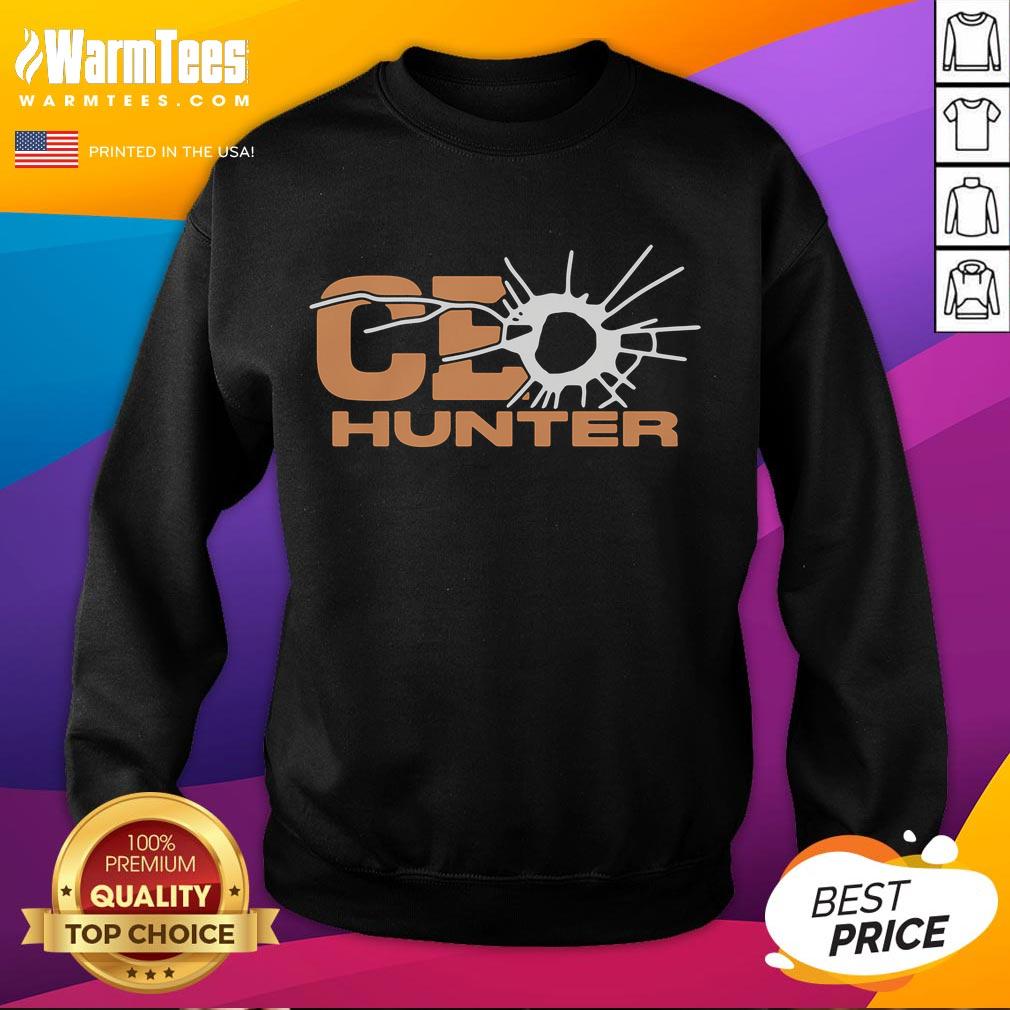 Awesome CEO Hunter Sweatshirt featuring a stylish design, perfect for casual wear and expressing leadership vibes.