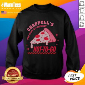 Awesome Chappell's The Best of Midwest Hot To Go sweatshirt in vibrant colors, perfect for cozy casual wear.