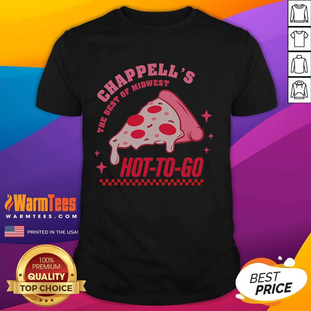 Alt Text: Awesome Chappell's The Best Of Midwest Hot To Go T-Shirt featuring a vibrant design and comfortable fit.