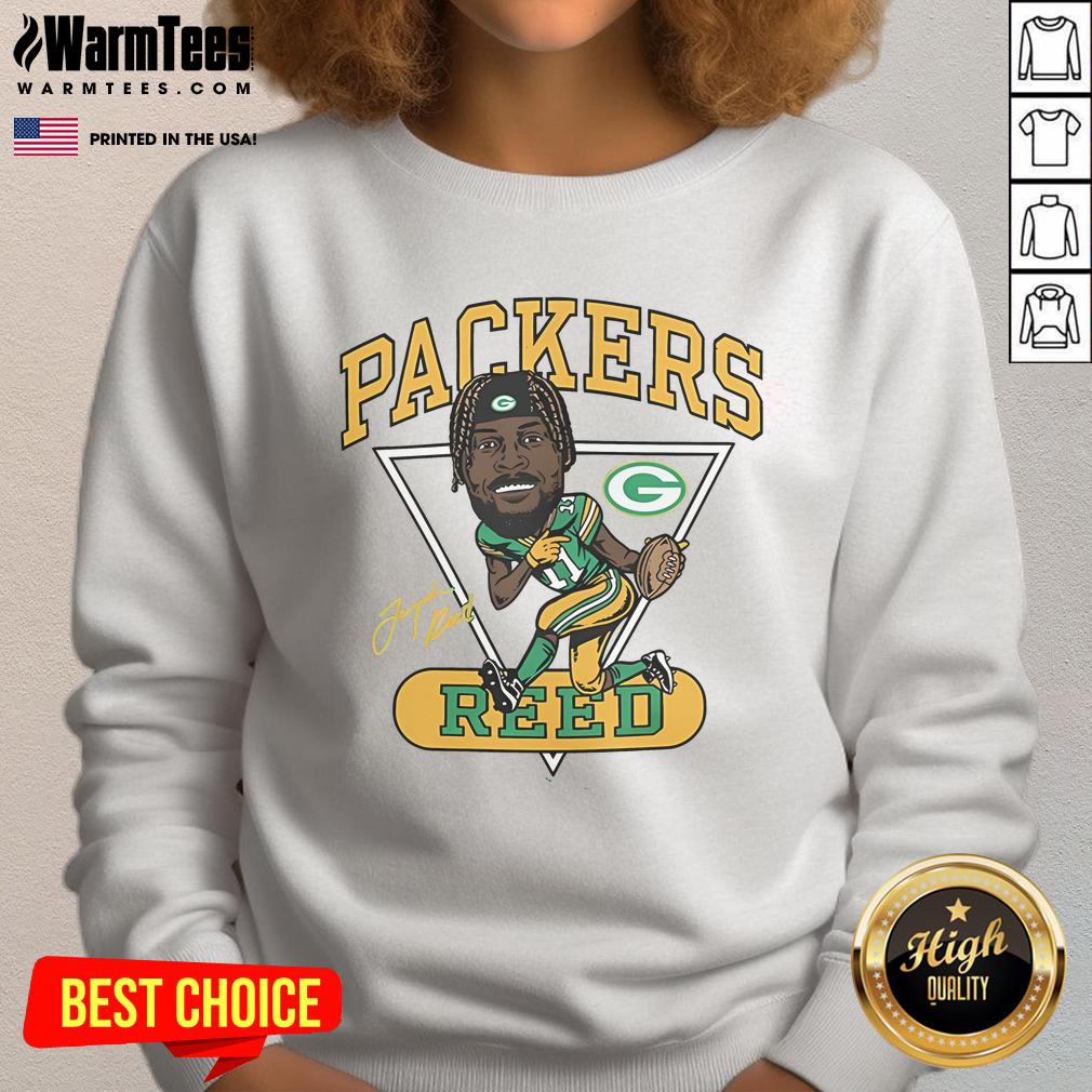 Awesome Packers Homage sweatshirt featuring 'Reading the Defense' design, perfect for fans of Green Bay Packers style.