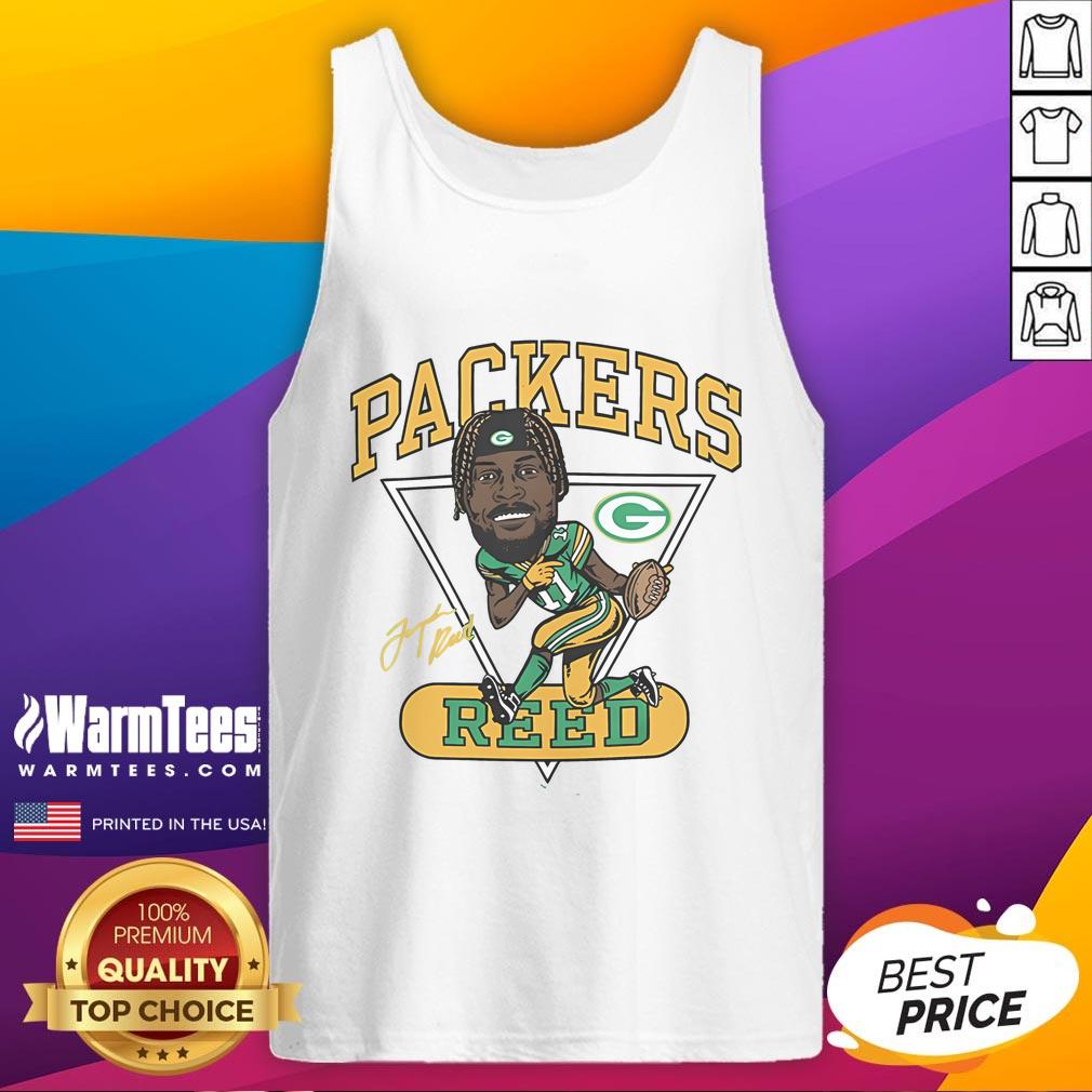 Awesome Packers Homage 11 Reeding The Defense tank top featuring a bold design for passionate Green Bay fans.