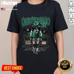 Awesome Quinyonamo Bay No Fly Zone Ladies Tee featuring a stylish design perfect for outdoor enthusiasts.