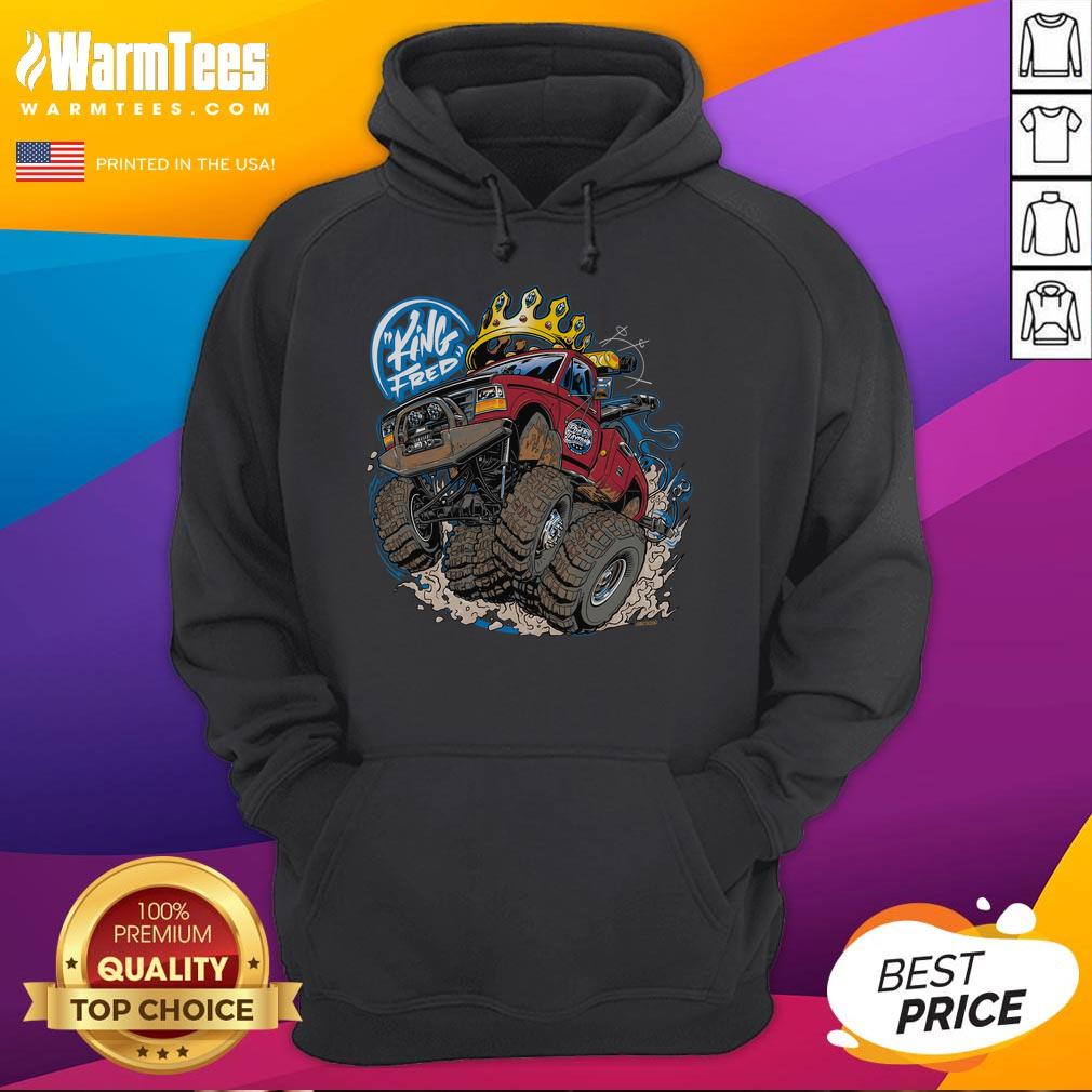 Awesome Robby Layton Nation King Fred Hoodie in vibrant colors, perfect for fans of Robby Layton's unique style.