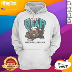 Awesome The Bear Chicago Illinois Hoodie featuring vibrant colors and a cozy design, perfect for Chicago fans.