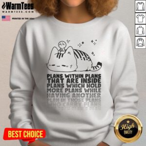 Cute 7MDigital Plans Within Plans Sweatshirt featuring a stylish design and cozy fit, perfect for casual wear.